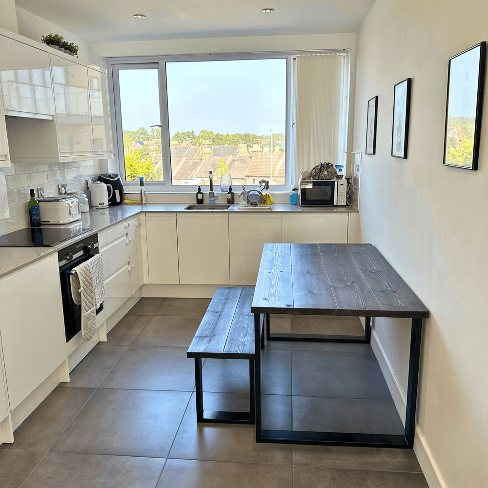 Canterbury | Solid Wood Dining Table - Espresso - The Rustic Grove Co.