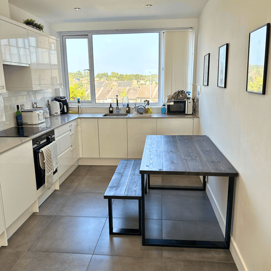 Canterbury | Solid Wood Dining Table - Espresso - The Rustic Grove Co.