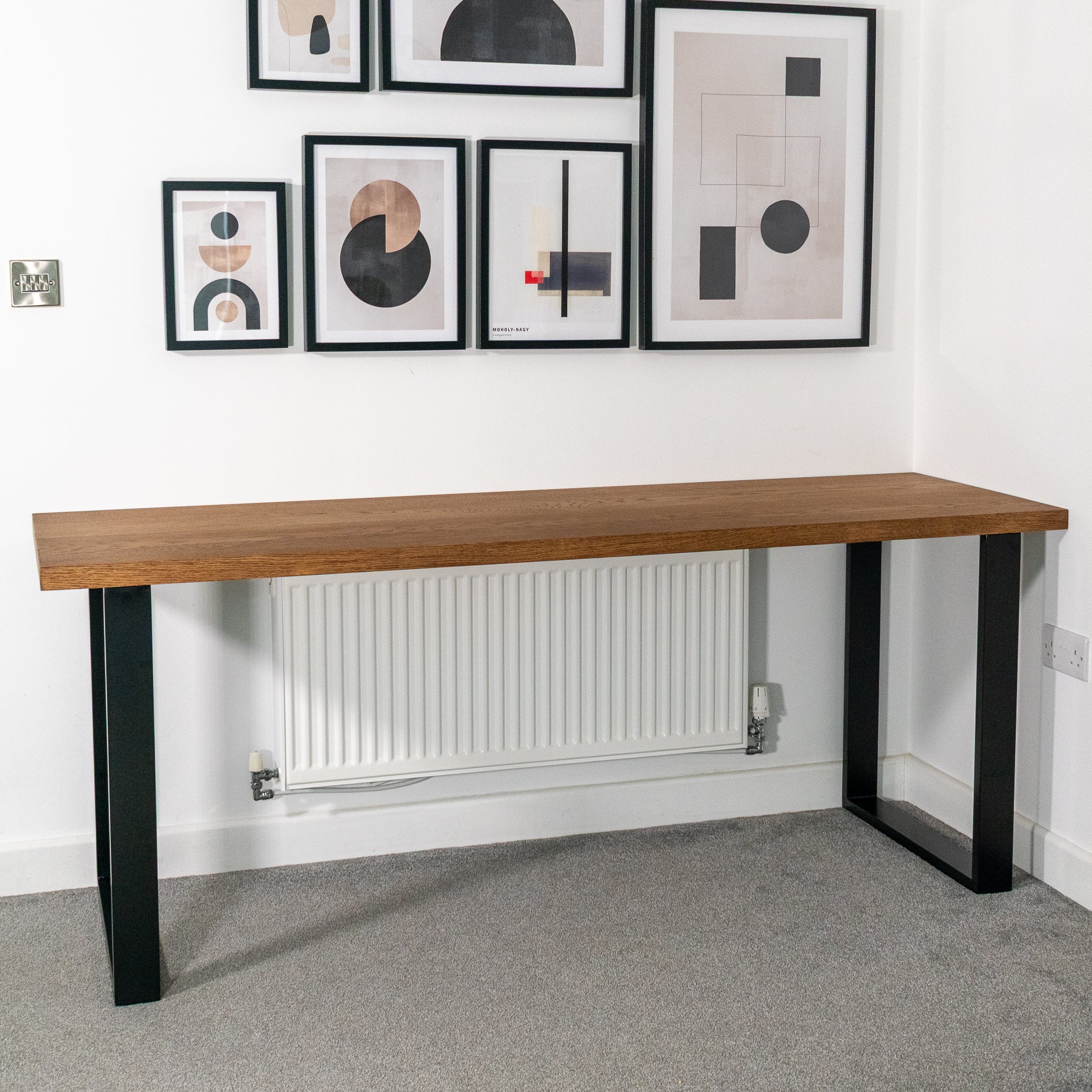 Custom Solid Oak Desk