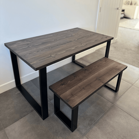 Canterbury | Solid Wood Dining Table - Espresso - The Rustic Grove Co.