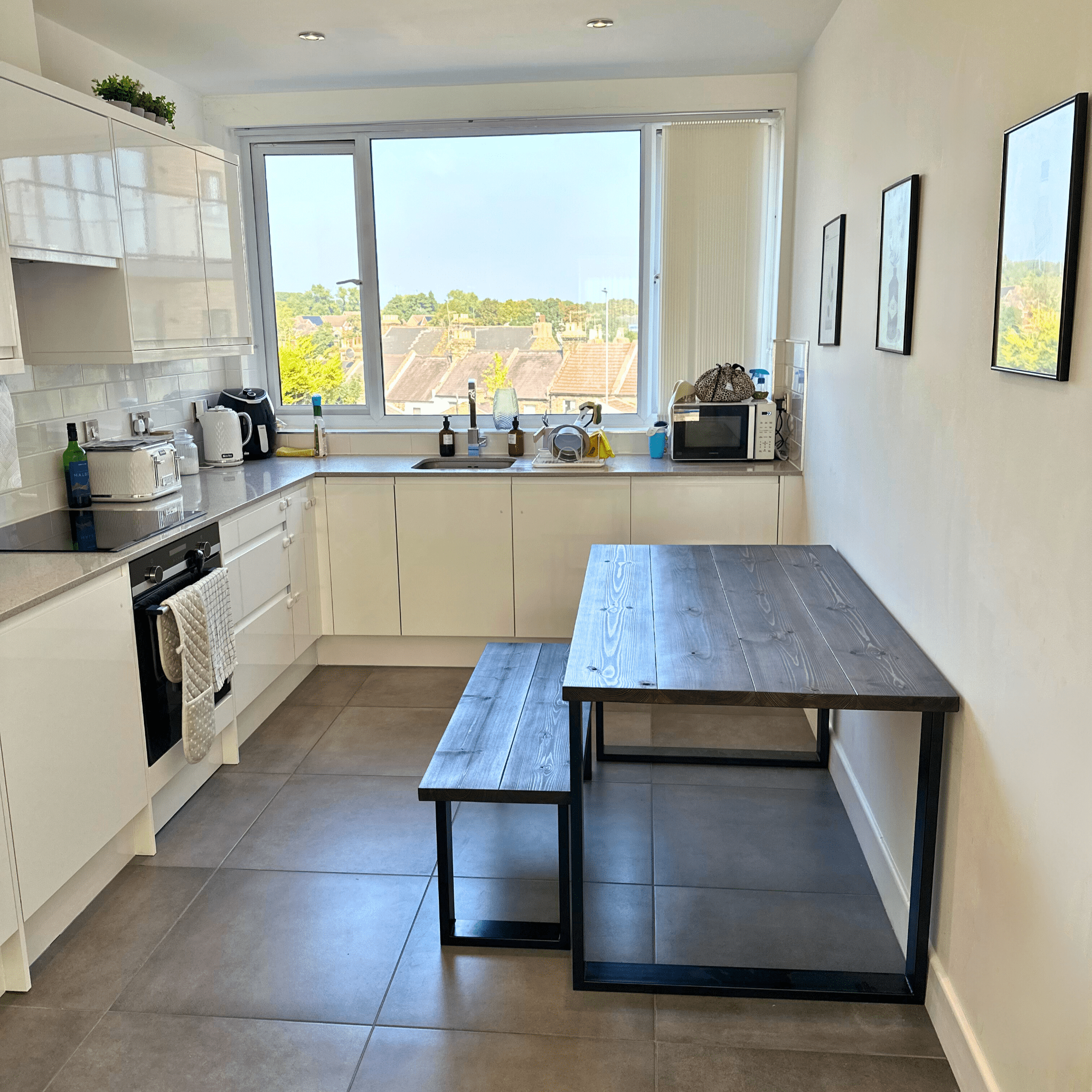 Canterbury | Solid Wood Dining Table - Espresso - The Rustic Grove Co.